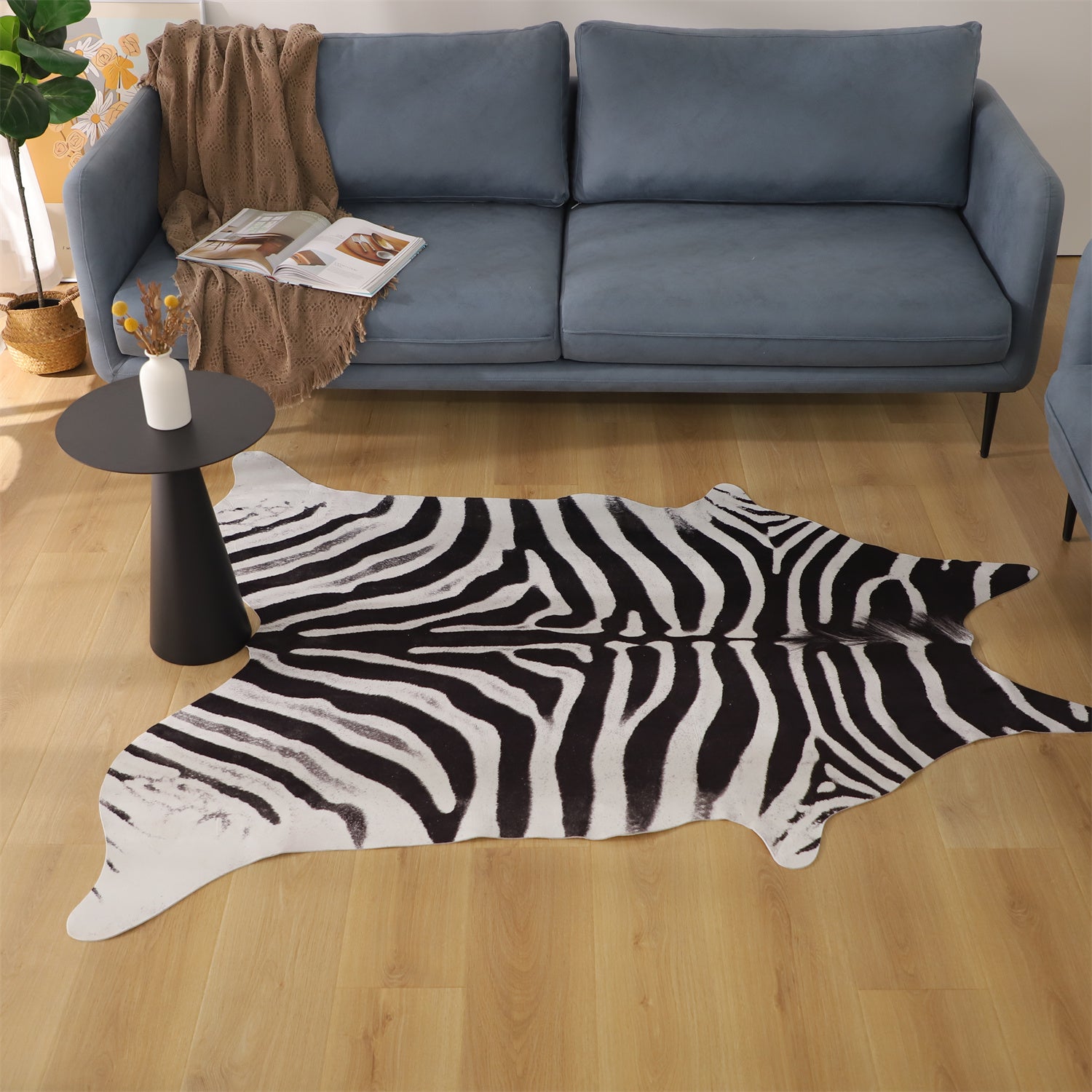 Cow Print Area Rug, Country Western shops Rugs, Cute Animal Printed Carpet