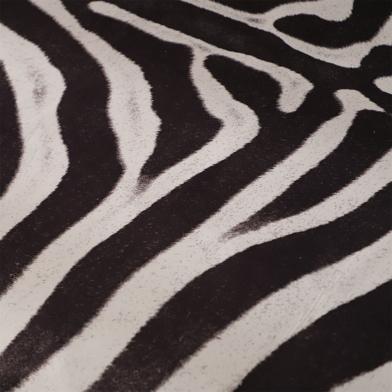 Zebra Hide outlet Print Area Rug, Country Western Rugs, Zebra Print 4.6ft x 5.2ft